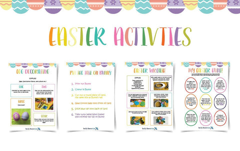 Easter Activities Printables Brolly Sheets AU