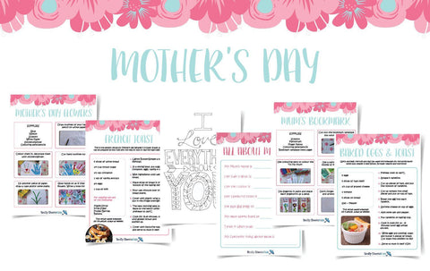 Mother's Day Activities Printables Brolly Sheets AU