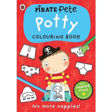 Pirate Pete Potty Colouring Book