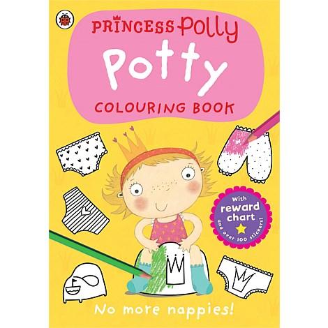 Princess Polly Potty Colouring Book