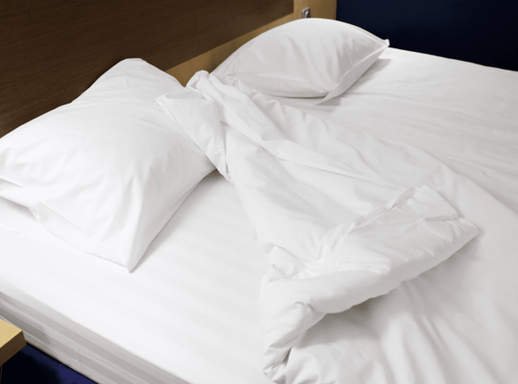 Waterproof Doona Protector on a double bed