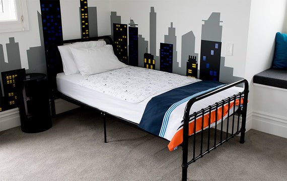 bed mat on single bed