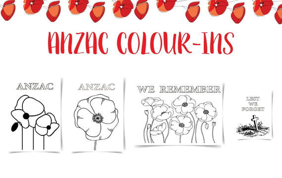 ANZAC Day Activities Printables Brolly Sheets AU 