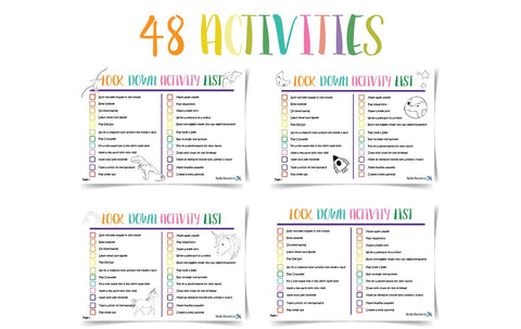 Lockdown Activities Printables Brolly Sheets AU 