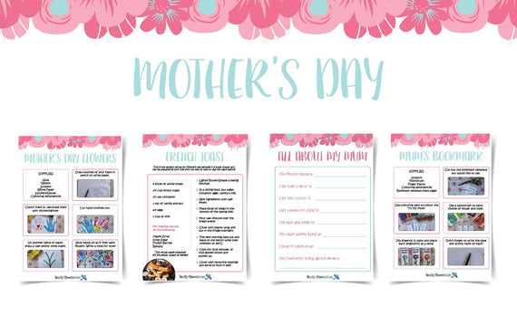 Mother's Day Activities Printables Brolly Sheets AU 